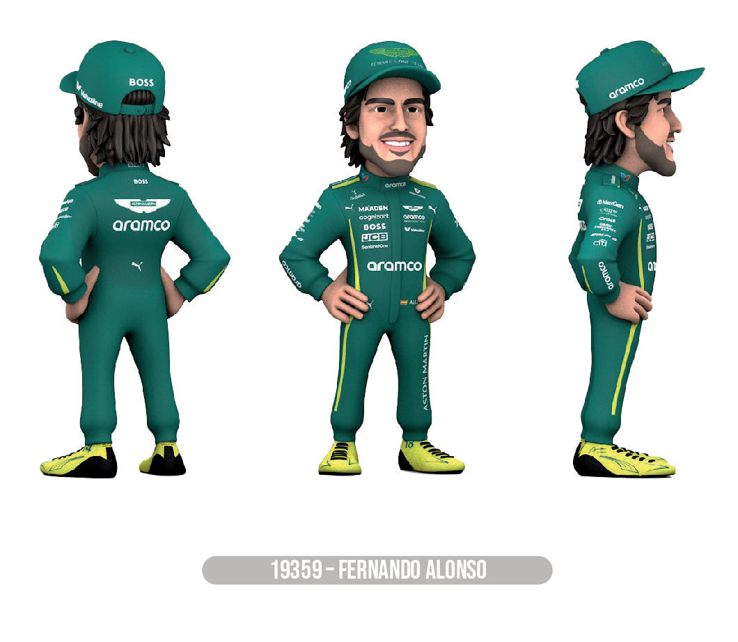 Figura Minix Sports Formula 1: Aston Martin - Fernando Alonso 107