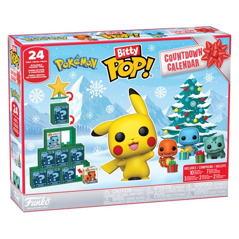 Calendário do Advento Funko Bitty Pop! Pokémon
