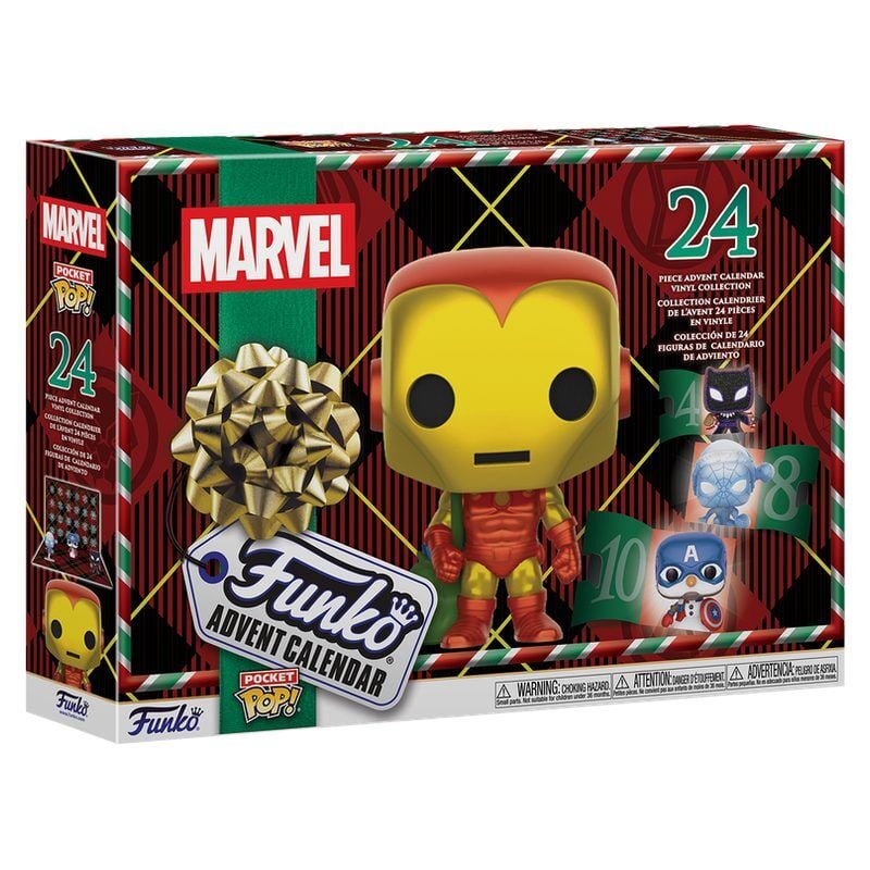 Calendário do Advento Funko Pocket Pop! Marvel