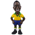 Minix - Estrellas de Fútbol 110A - Figura PVC 12 cm - Leyenda del Fútbol - Brasil 1ª Equipación Pelé