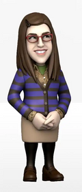 Figura Minix Serie TV: The Big Bang Theory - Amy Farrah Fowler