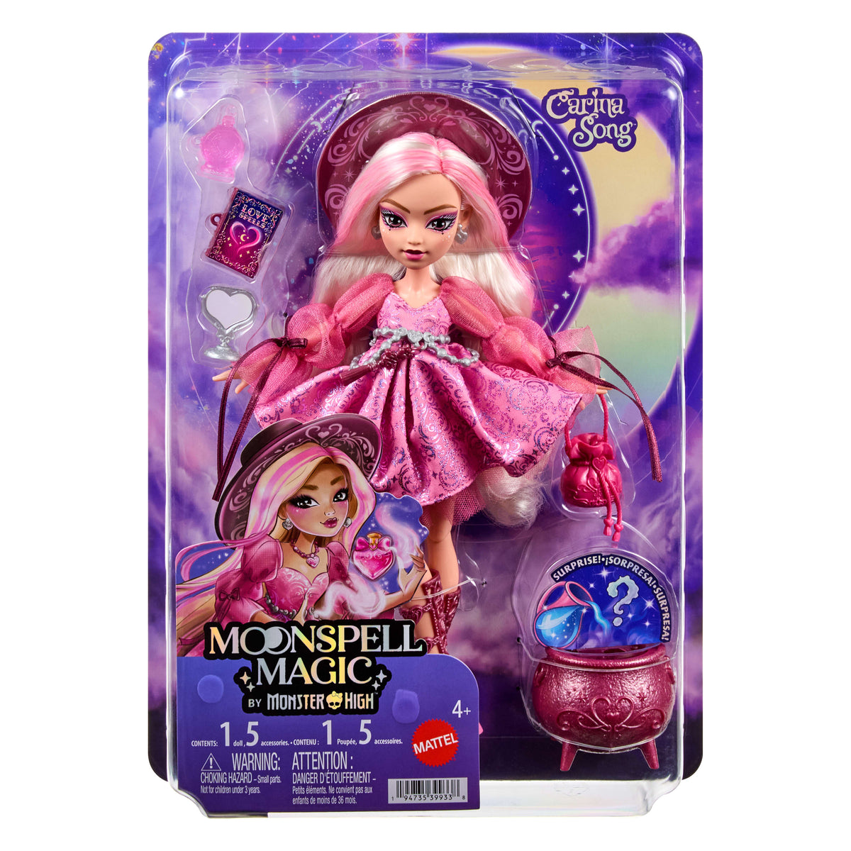 Boneca Carina Song Moonspell Magic Monster High — imagem 6