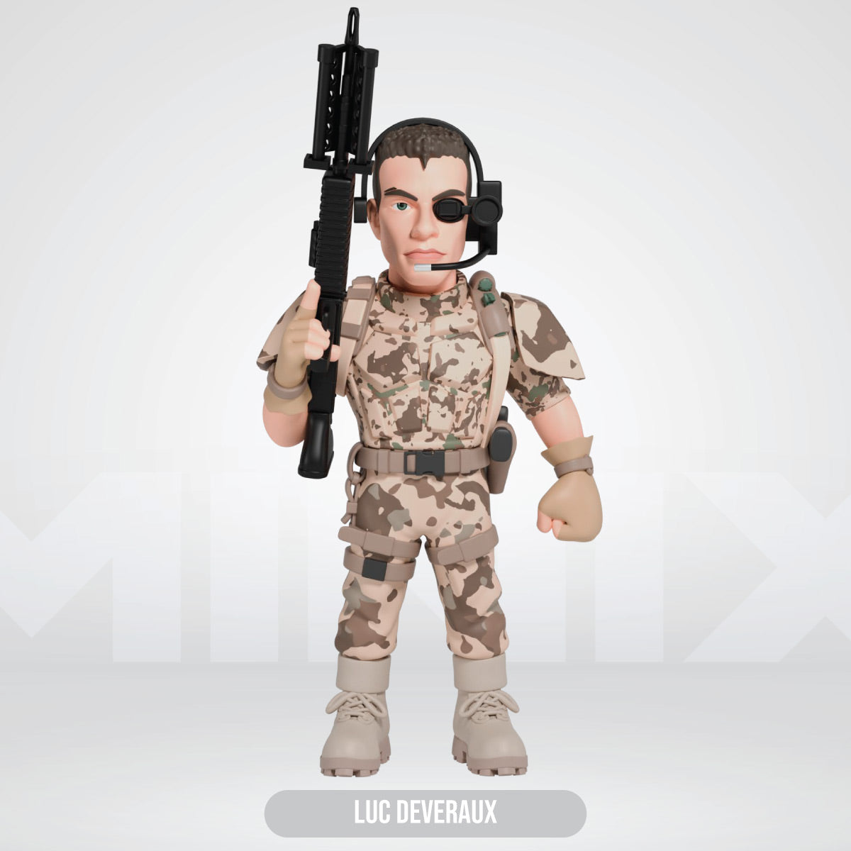 Figura Minix Movies: Soldado Universal - Luc Deveraux 155