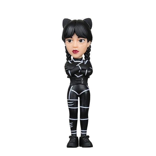 Figura Minix Serie TV: Miércoles - Miércoles Addams con traje de gato 169