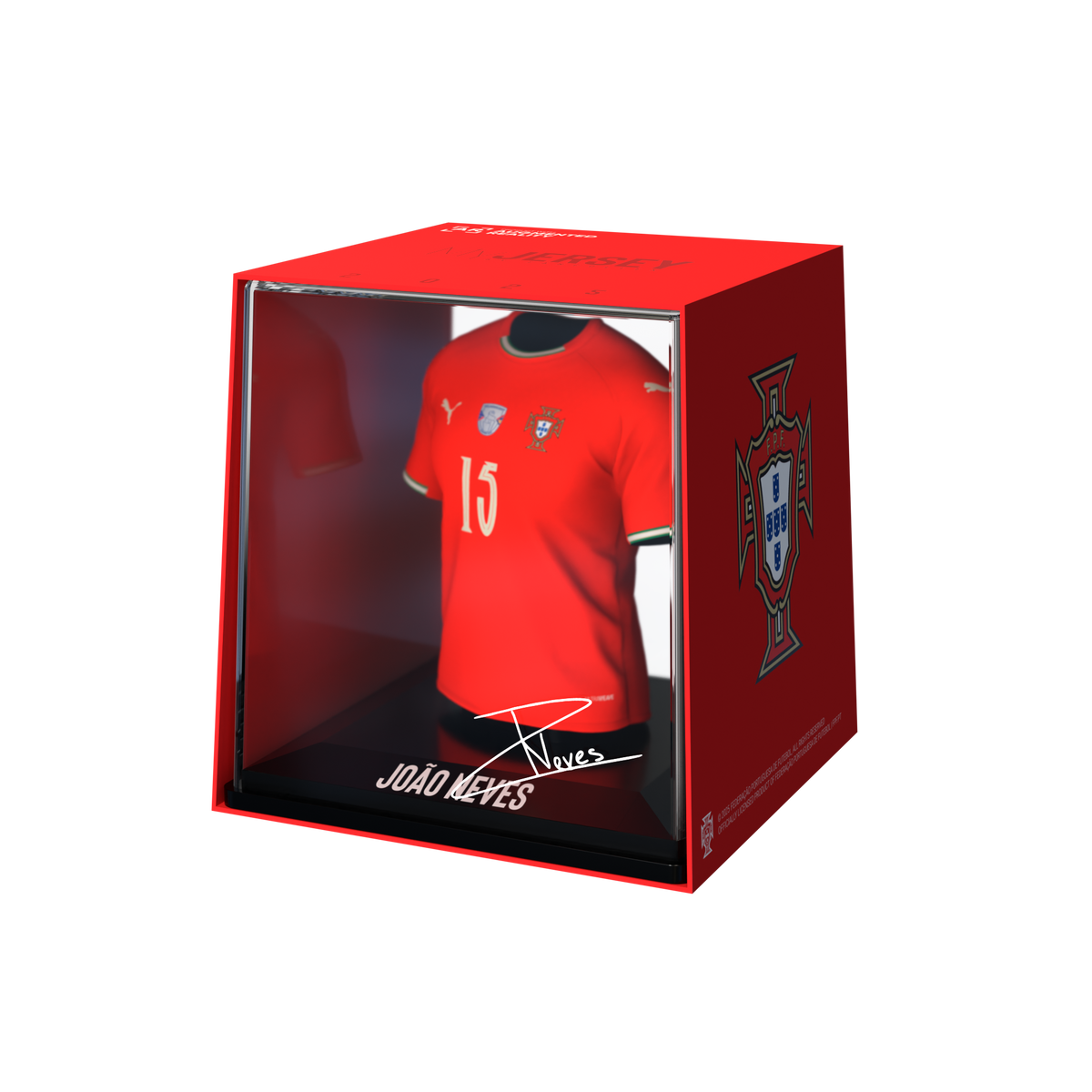 Figura My Jersey - Portugal: João Neves (Primera Equipación 2025)