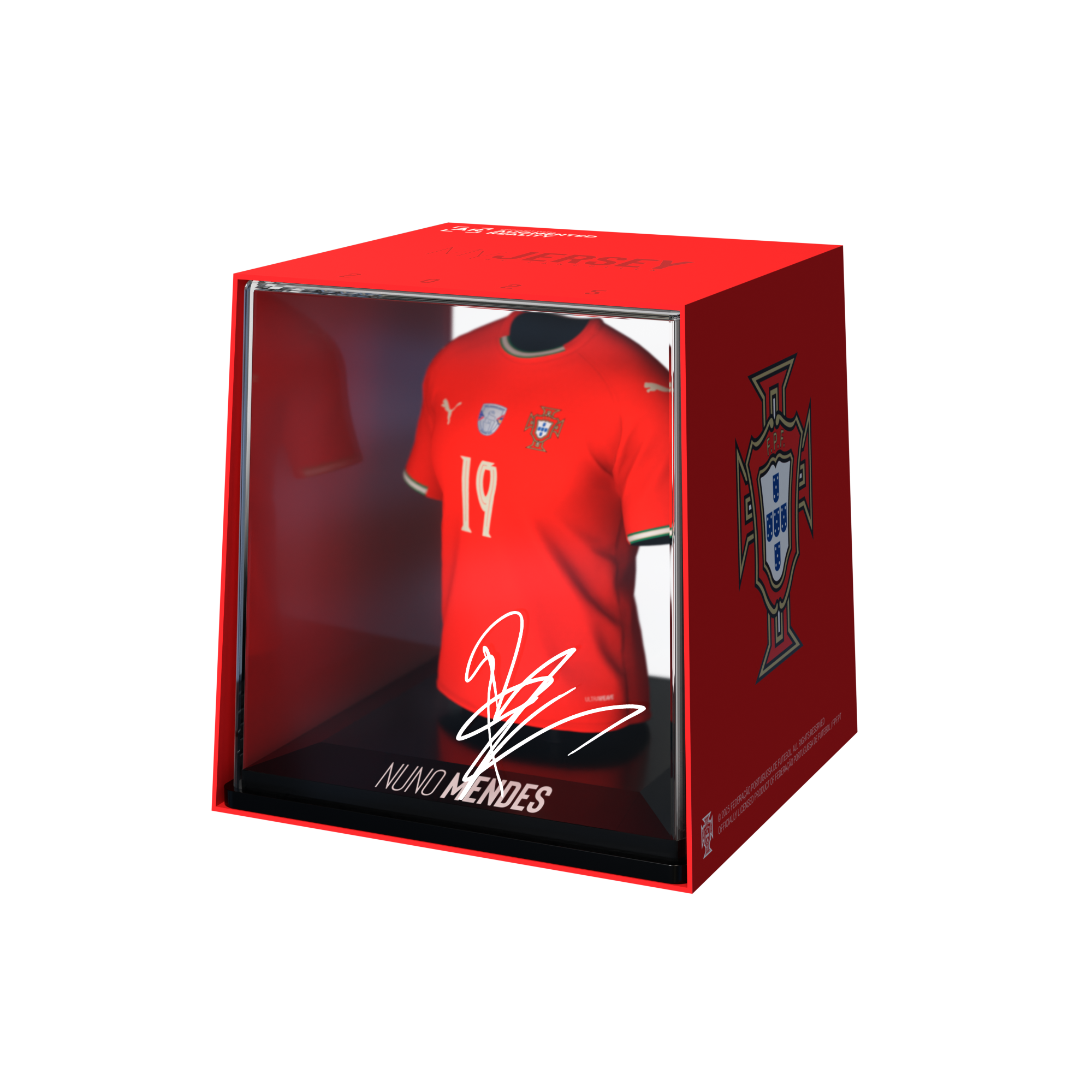 Figura My Jersey - Portugal: Nuno Mendes (Home 2025)