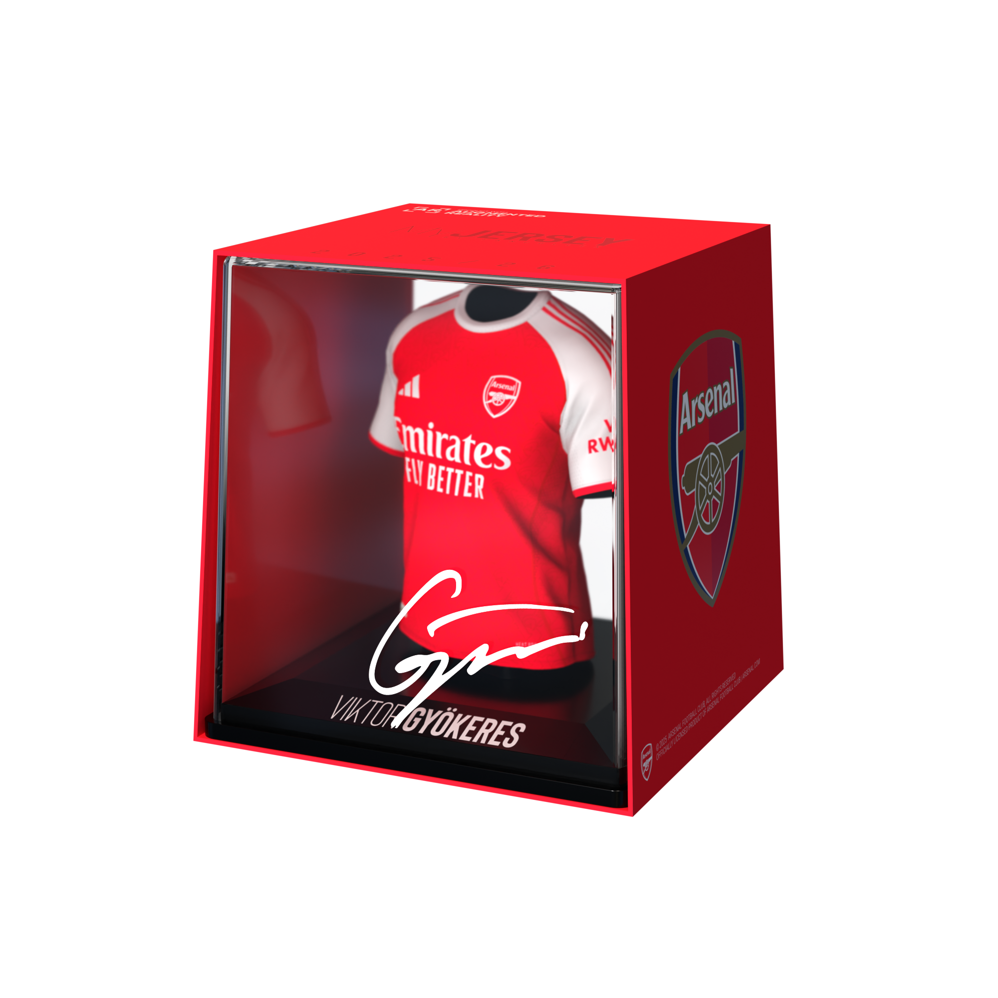 Figura My Jersey - Arsenal: Viktor Gyokeres (Home 2025 / 2026)