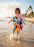 Poncho Toalha de Praia Princesas Disney