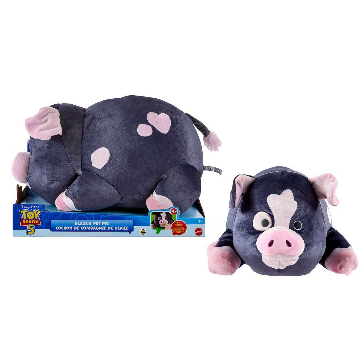 Peluche Porquinho de Blaze Toy Story 5 com Sons — imagem 1