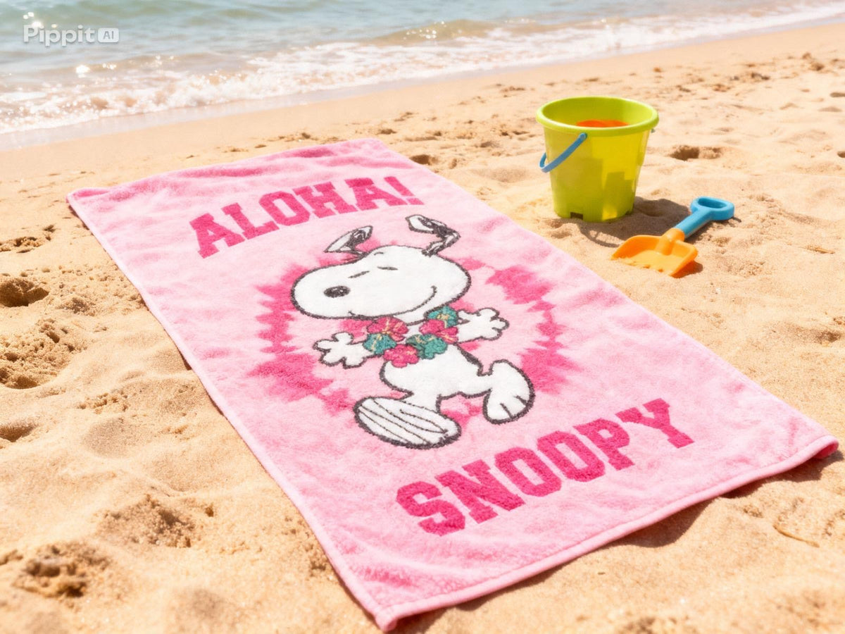 Toalha de Praia Snoopy