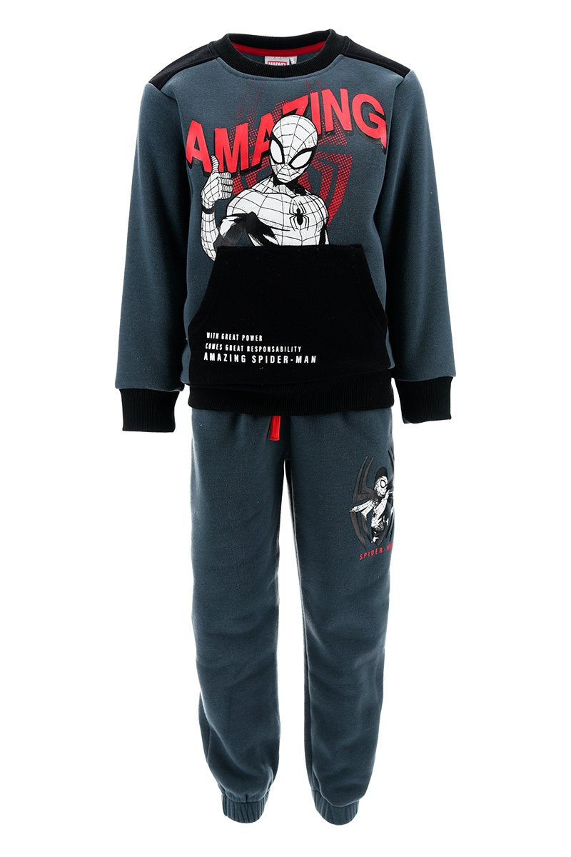 Fato de Treino Spider-Man Amazing Cinzento – Outono/Inverno