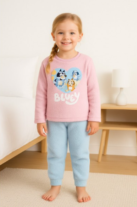 Pijama de Coralina Bluey — imagem principal