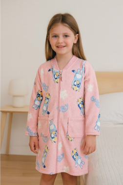 Robe de Coralina Bluey Rosa — imagem principal