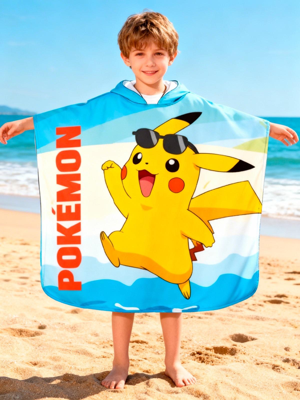 Poncho Toalha de Praia Pokémon