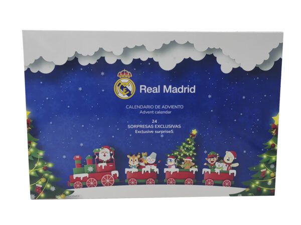Calendário do Advento Real Madrid — 24 Surpresas