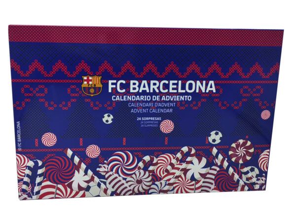 Calendário do Advento FC Barcelona — 24 Surpresas