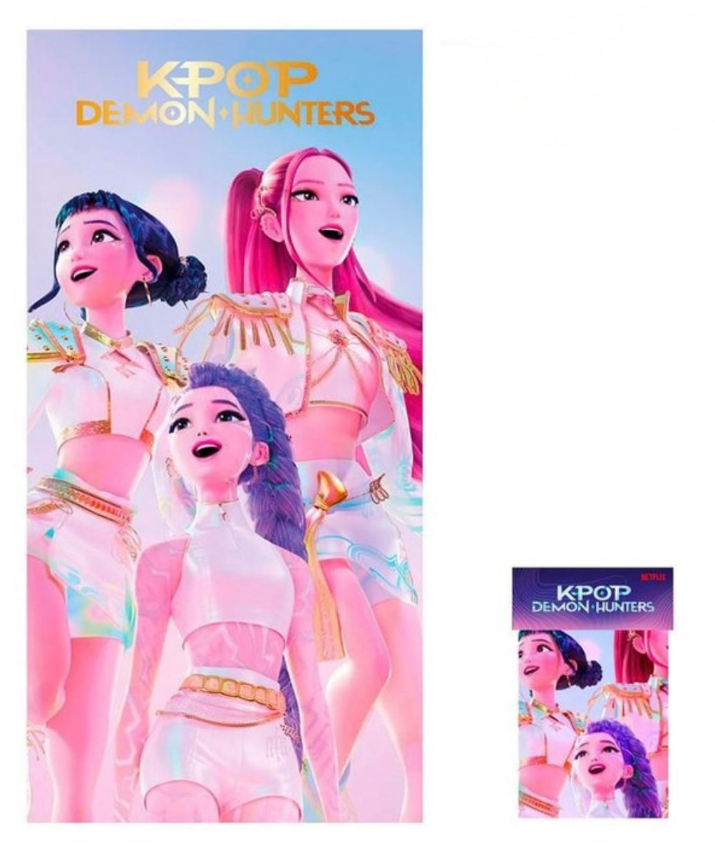 Toalha de Praia K-POP Demon Hunters