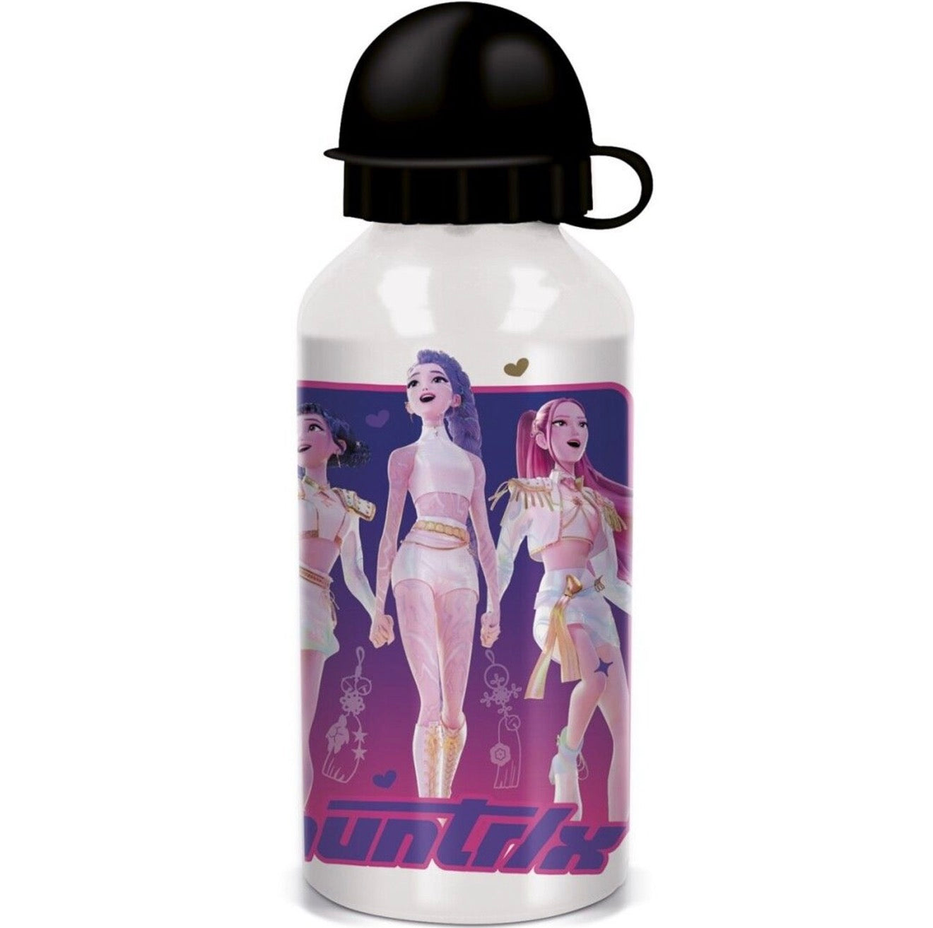 Garrafa de alumínio pequena K-POP Demon Hunters 400ml