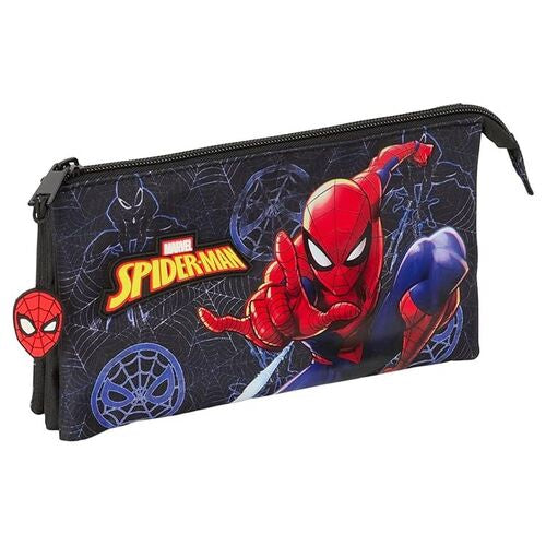 Estuche triple Attack Spiderman Marvel
