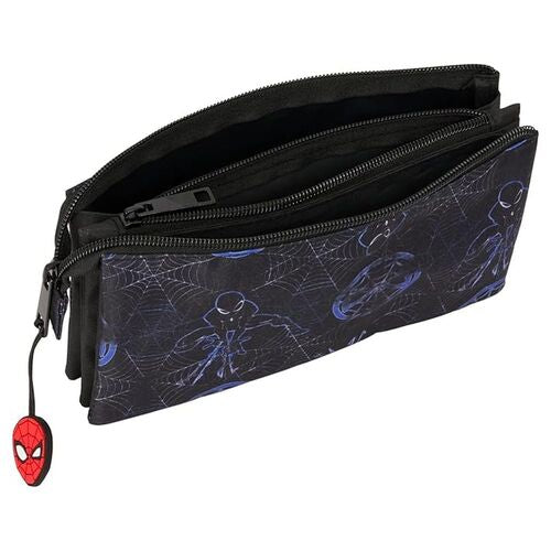 Estojo triplo Attack Spiderman Marvel
