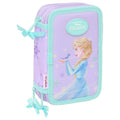 Estojo triplo Spirit Frozen Disney 37 peças