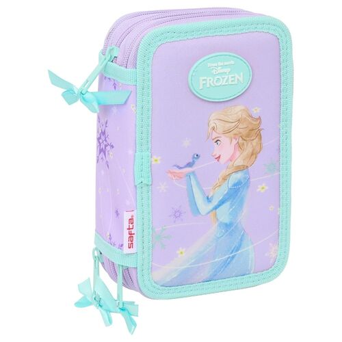 Estojo triplo Spirit Frozen Disney 37 peças