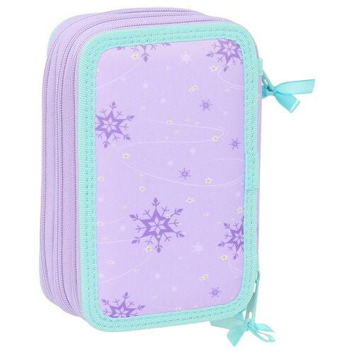 Estojo triplo Spirit Frozen Disney 37 peças