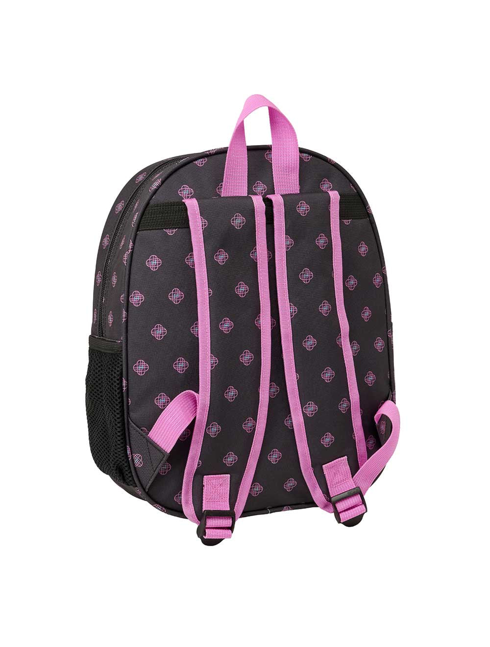 Mochila pré-escolar 3D Black K-POP Demon Hunters 33cm