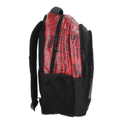 Mochila Technology Spiderman Marvel 46cm adaptável
