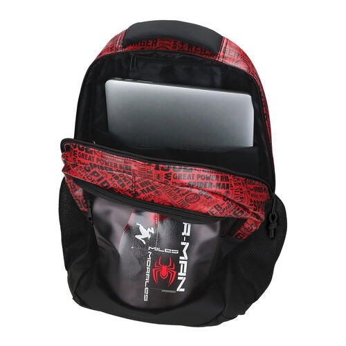 Mochila Technology Spiderman Marvel 46cm adaptável