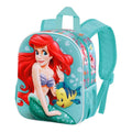 Mochila 3D Ariel Pequena Sereia Disney 30cm