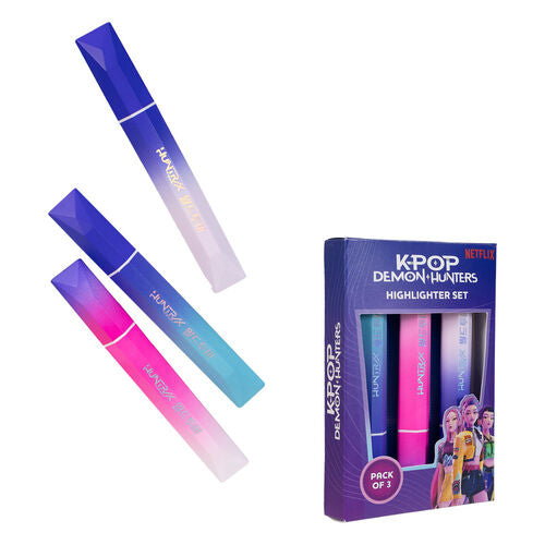 Set of 3 K-POP Demon Hunters Highlighters