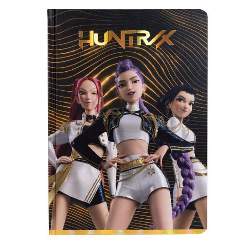 A5 Golden K-POP Demon Hunters Notebook