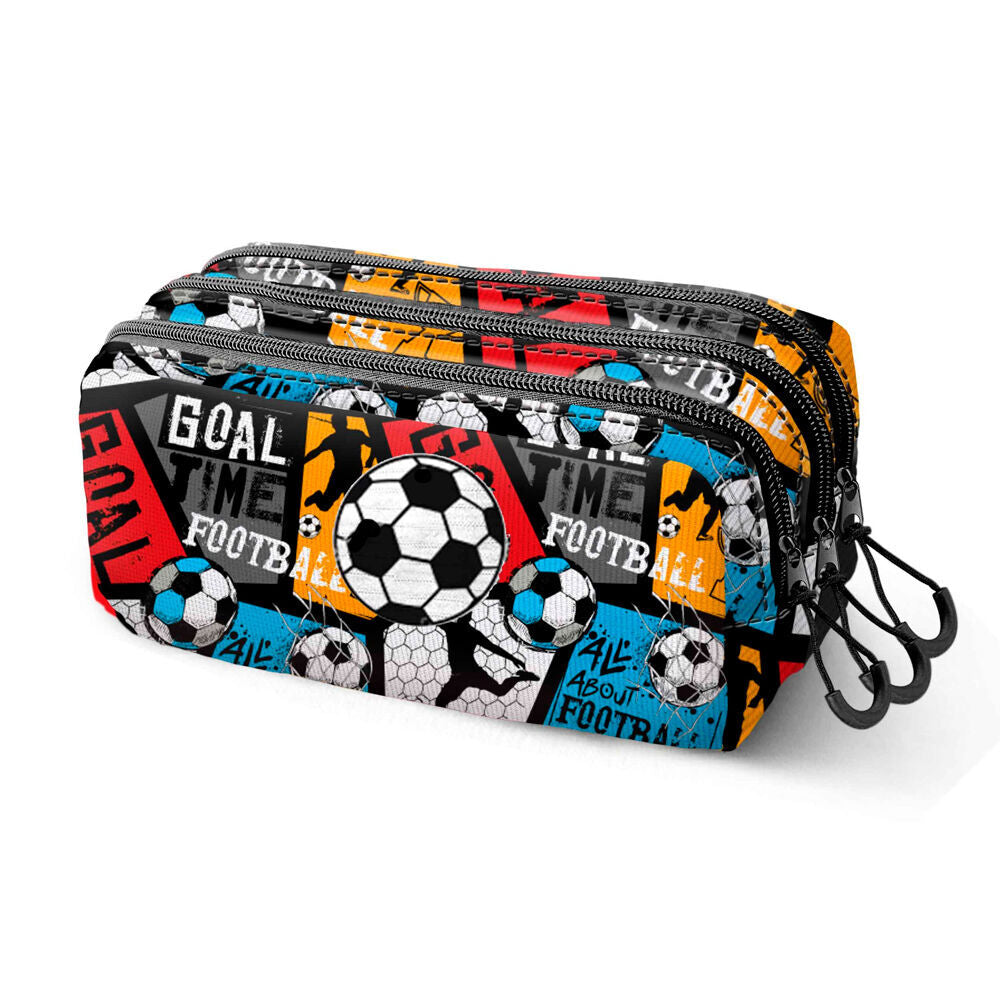Estojo triplo Football PRO DG