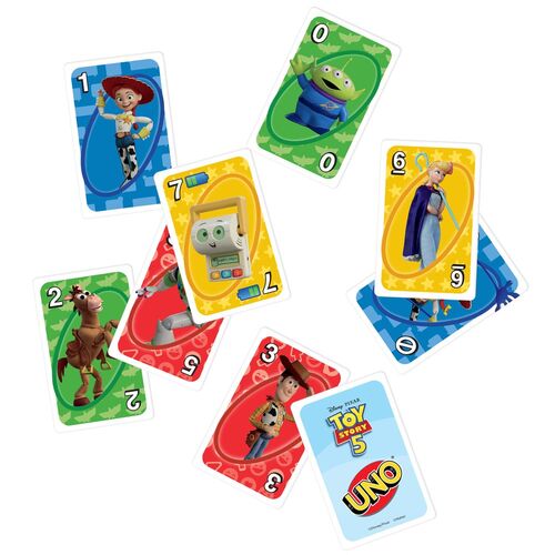 Jogo de Cartas UNO Toy Story 5 Disney Pixar
