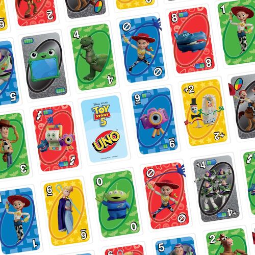 Jogo de Cartas UNO Toy Story 5 Disney Pixar