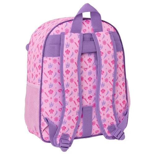 Mochila Stage Kpop Demon Hunters 38cm adaptável