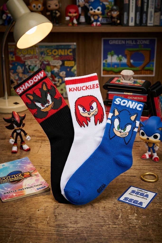 Pack de 3 Pares de Meias Desporto Sonic