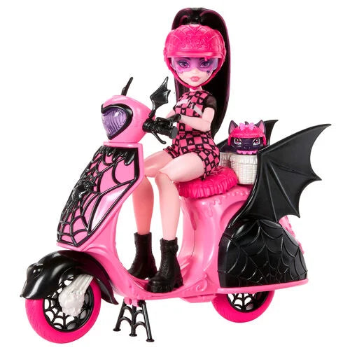 Boneca Draculaura com Scooter Monster High