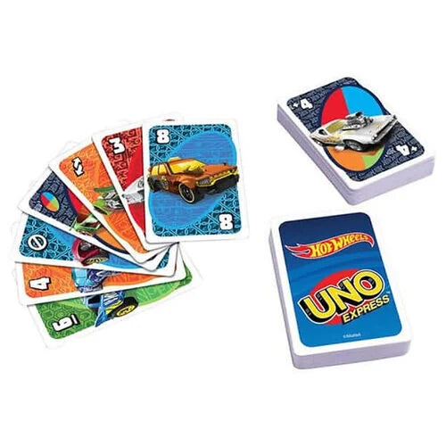 Jogo de Cartas UNO Hot Wheels