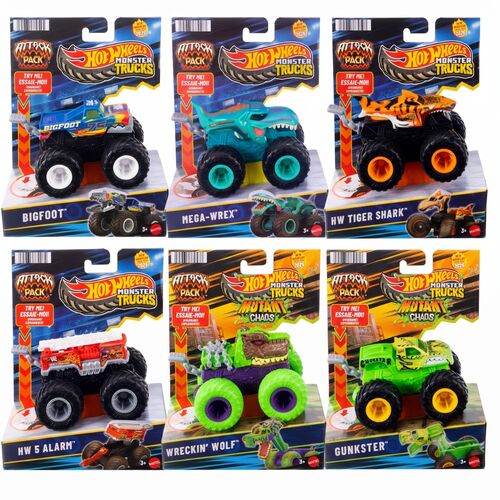 Carro Monster Trucks Hot Wheels Sortido 1:64 — imagem 7