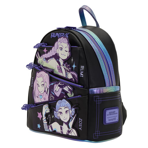 Mochila Huntrix K-Pop Demon Hunters Loungefly 26cm