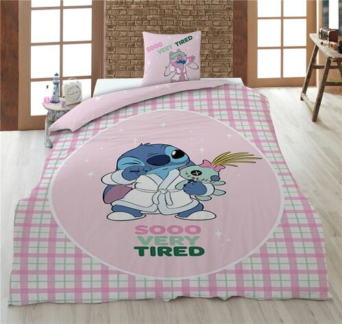 Capa de Edredão Stitch Disney cama 90cm
