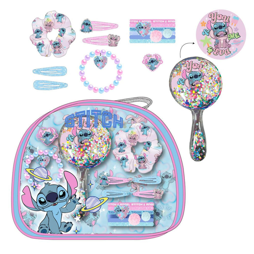 Conjunto de higiene pessoal de beleza Stitch Disney
