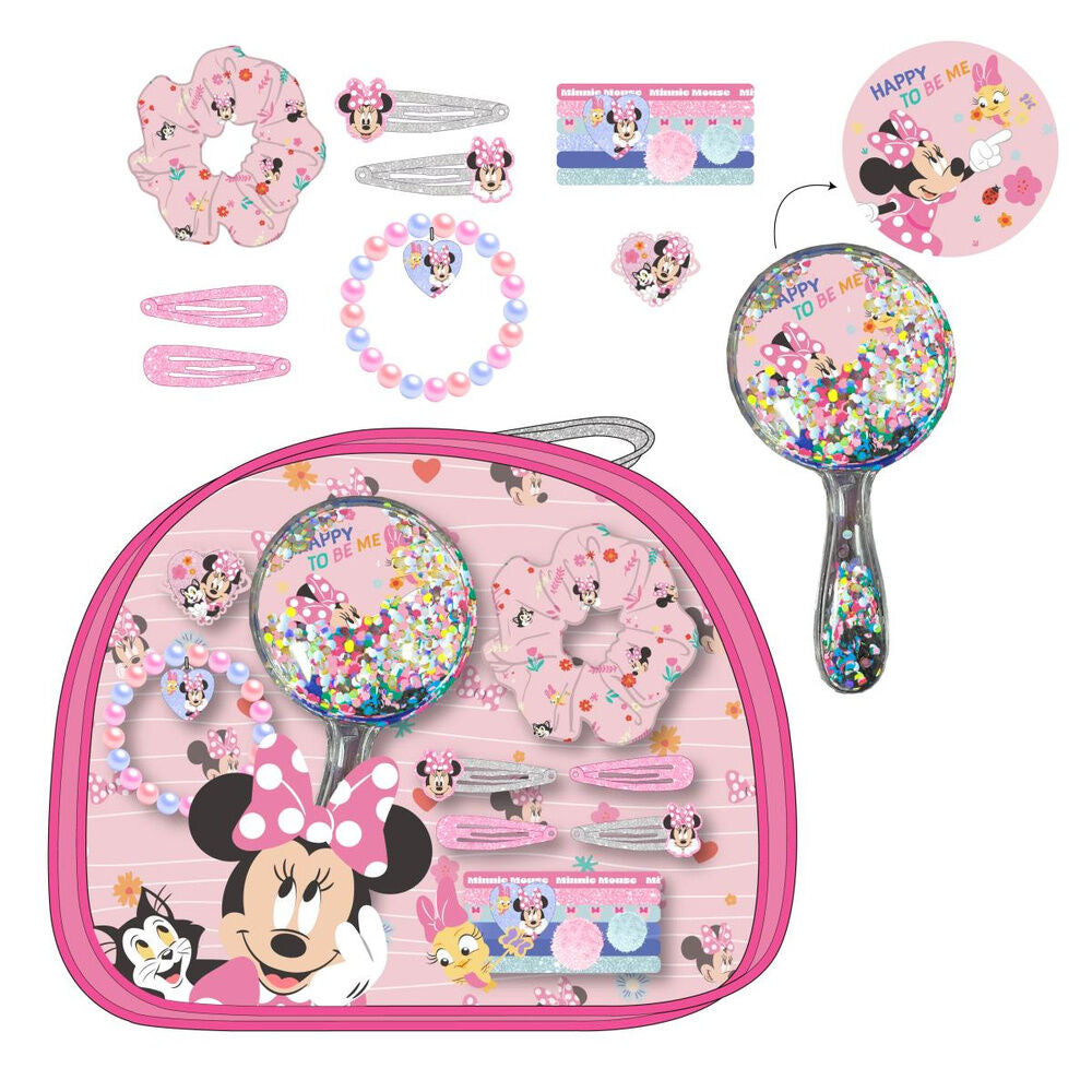 Conjunto de higiene pessoal de beleza Minnie Disney