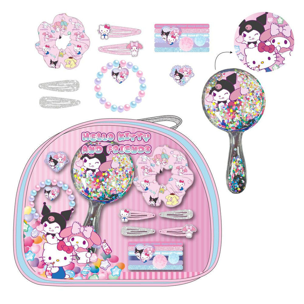 Conjunto de higiene pessoal de beleza Hello Kitty