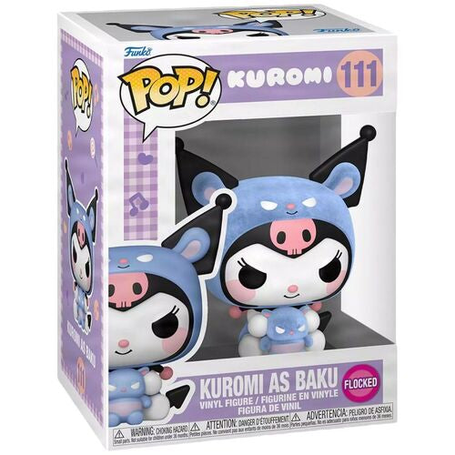 Figura POP de Hello Kitty Kuromi como Baku Flocado