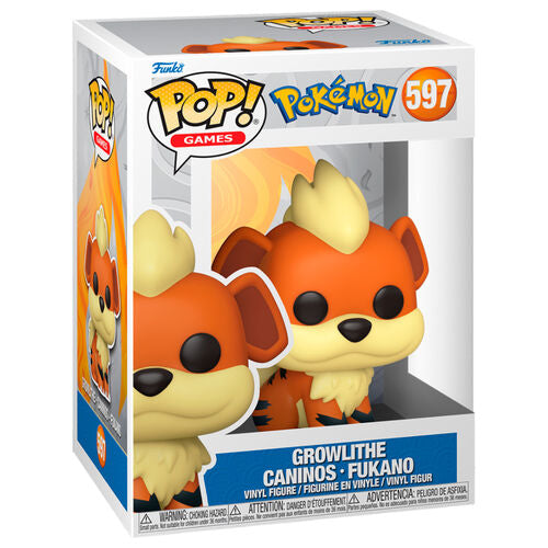 Figura POP! de Growlithe de Pokémon