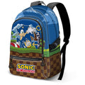 Mochila Greenhill Sonic the Hedgehog 44cm adaptável