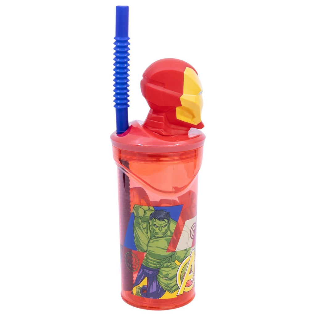 Copo 3D 360ml Avengers Seven Wonders Iron Man